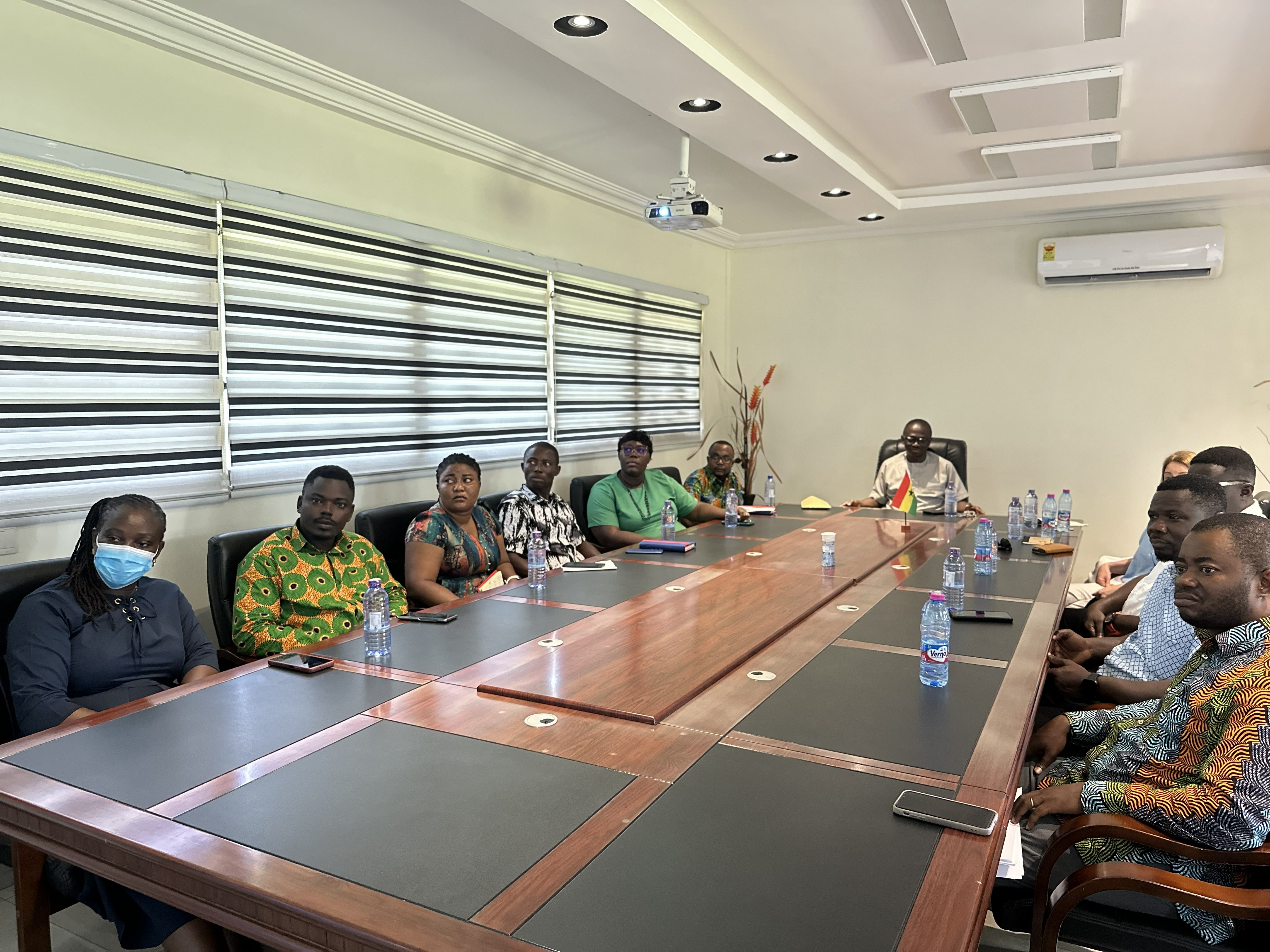 Shot of the meeting