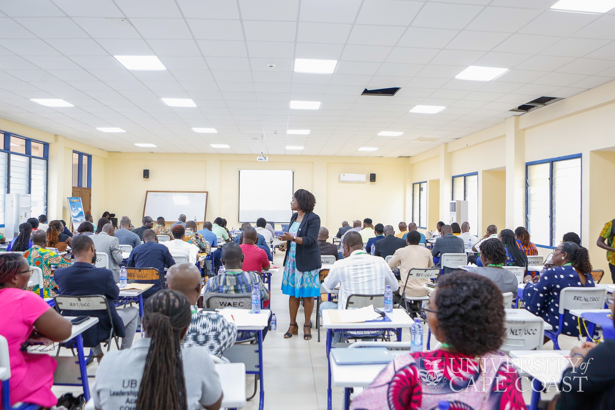 Prof. Siaw-Asamoah addressing the participants