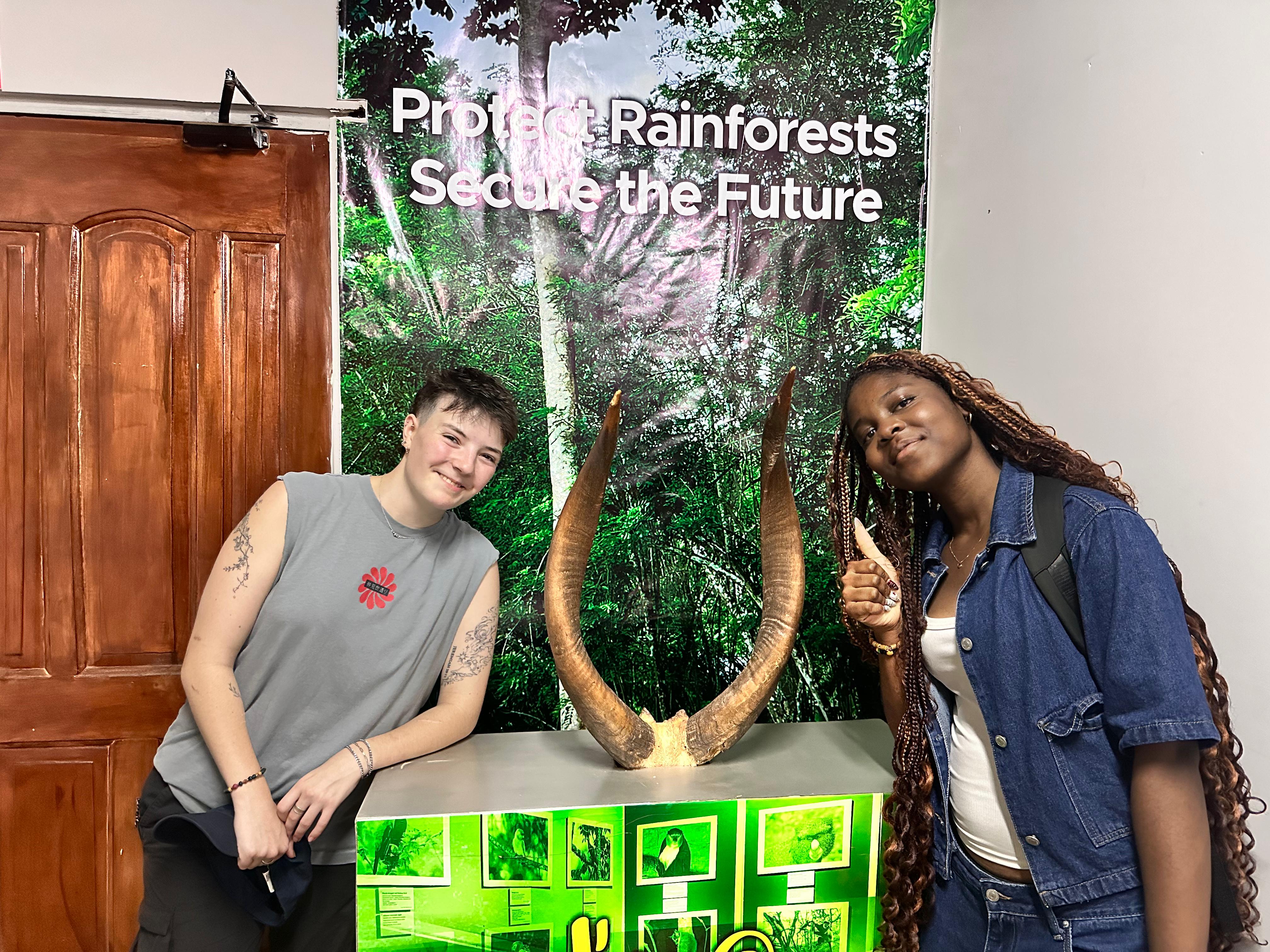 At the Kakum National Park Museum